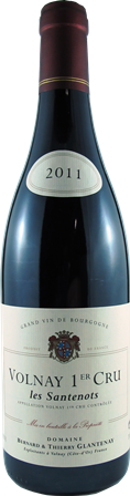 2022 Volnay 1er Cru 'Santenots', Thierry Glantenay