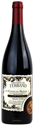 2022 Côtes du Rhône Rouge 'Vieilles Vignes', Domaine de Ferrand